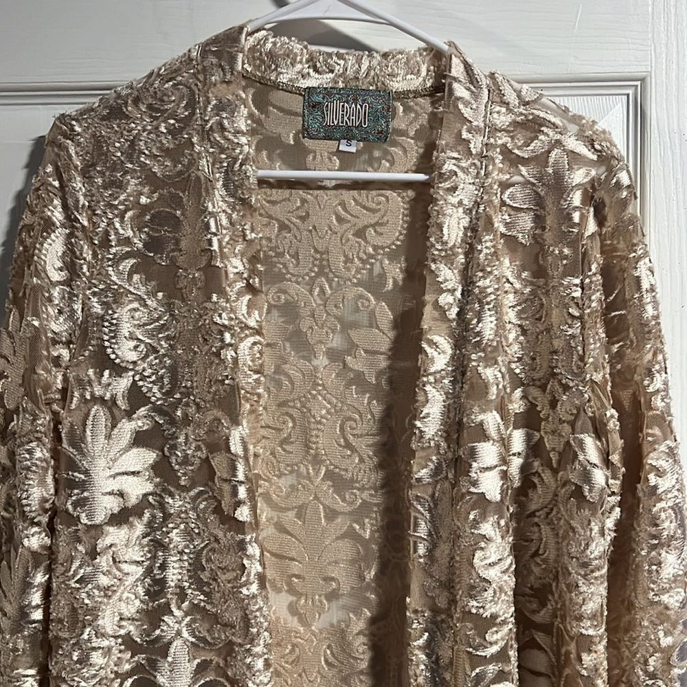 Silverado Ashley Lace Cream Duster | size S - Picture 7 of 9